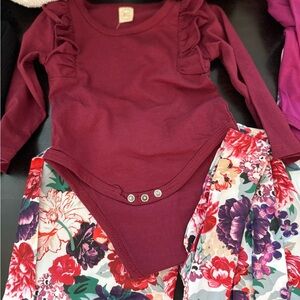 7 outfits. Most like new worn once. 1 is NWT. All are 6-9 months.